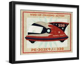 Patrol Craft 338 Box Art Tin Toy-John W Golden-Framed Giclee Print