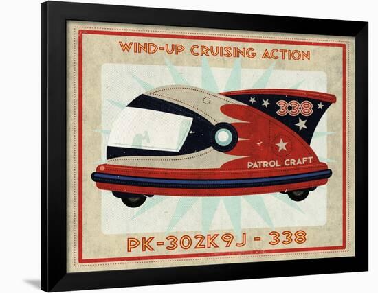 Patrol Craft 338 Box Art Tin Toy-John W Golden-Framed Giclee Print