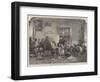 Patron and Patroness's Visit to the Village School-Thomas Faed-Framed Giclee Print