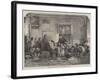 Patron and Patroness's Visit to the Village School-Thomas Faed-Framed Giclee Print