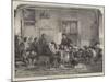 Patron and Patroness's Visit to the Village School-Thomas Faed-Mounted Giclee Print