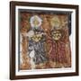 Patron Saints of Innocents, Byzantine Fresco-null-Framed Giclee Print