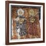 Patron Saints of Innocents, Byzantine Fresco-null-Framed Giclee Print