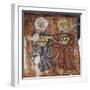 Patron Saints of Innocents, Byzantine Fresco-null-Framed Giclee Print