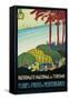 Patronato Nacional Del Turismo Spanish Travel Poster-A. Vercher-Framed Stretched Canvas