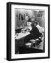 Patrons at Counter in Roadside Diner-John Loengard-Framed Premium Photographic Print