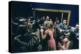 Patrons Dancing in the Blue Derby Jazz Club in Melbourne, Australia, 1956-John Dominis-Stretched Canvas