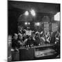 Patrons Drinking and Chatting at the Bar of a Music Hall-Ralph Morse-Mounted Photographic Print