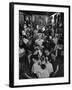 Patrons Enjoying Bar and Lounge at the Stork Club-Alfred Eisenstaedt-Framed Photographic Print