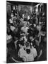 Patrons Enjoying Bar and Lounge at the Stork Club-Alfred Eisenstaedt-Mounted Photographic Print