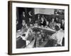 Patrons Enjoying the Ambiance at This Popular Speakeasy, a Haven For Drinkers During Prohibition-Margaret Bourke-White-Framed Photographic Print