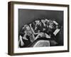 Patrons in Budapest Nightclub "Arizona"-William Vandivert-Framed Photographic Print