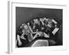 Patrons in Budapest Nightclub "Arizona"-William Vandivert-Framed Photographic Print