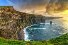 Cliffs of Moher at Sunset, Co. Clare, Ireland-Patryk Kosmider-Photographic Print