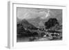 Patterdale Bridge, Lake District-Thomas Allom-Framed Art Print