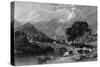 Patterdale Bridge, Lake District-Thomas Allom-Stretched Canvas