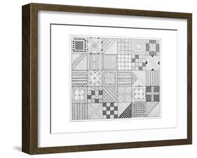 Pattern 1-Neeti Goswami-Framed Art Print