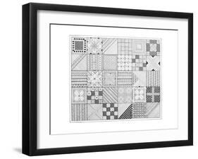 Pattern 1-Neeti Goswami-Framed Art Print