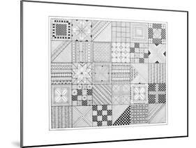 Pattern 1-Neeti Goswami-Mounted Art Print