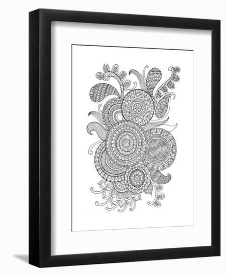 Pattern 2-Neeti Goswami-Framed Art Print