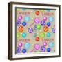 Pattern 2-Asmaa’ Murad-Framed Giclee Print