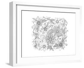 Pattern 3-Neeti Goswami-Framed Art Print