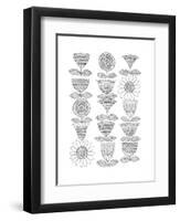 Pattern 5-Neeti Goswami-Framed Art Print