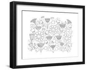 Pattern 6-Neeti Goswami-Framed Art Print