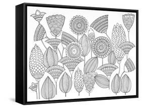 Pattern 8-Neeti Goswami-Framed Stretched Canvas