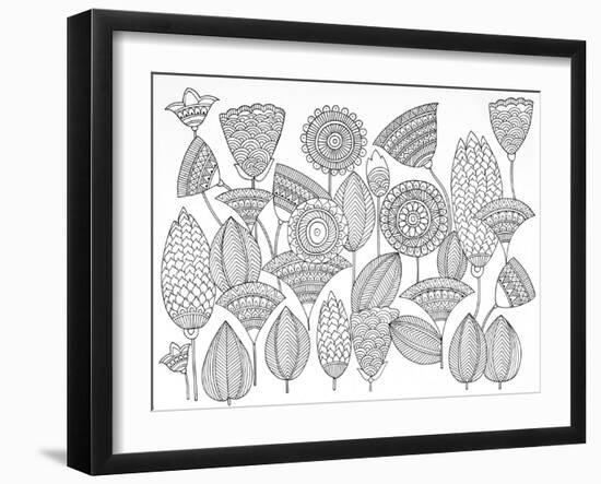 Pattern 8-Neeti Goswami-Framed Art Print