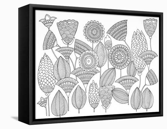 Pattern 8-Neeti Goswami-Framed Stretched Canvas