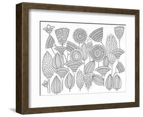 Pattern 8-Neeti Goswami-Framed Art Print