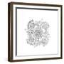 Pattern 9-Neeti Goswami-Framed Art Print