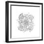 Pattern 9-Neeti Goswami-Framed Art Print