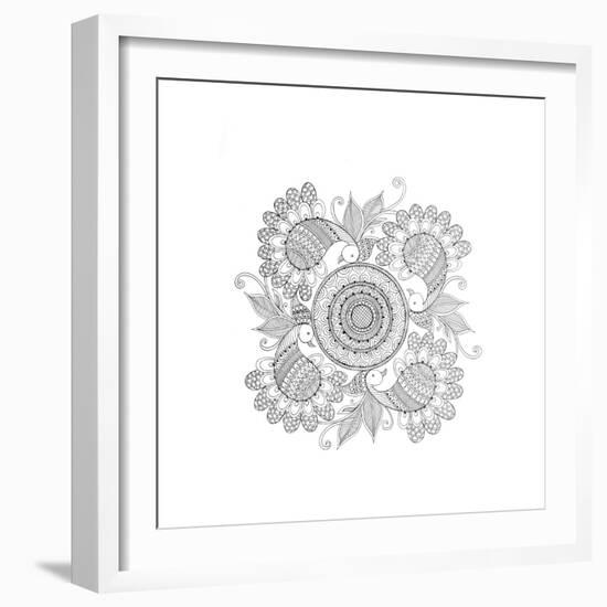 Pattern 9-Neeti Goswami-Framed Art Print