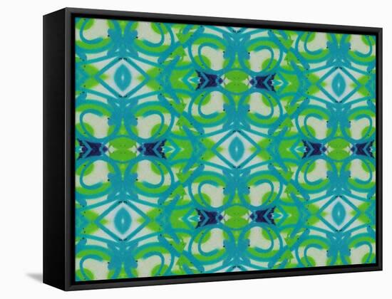 Pattern and Optics-Ricki Mountain-Framed Stretched Canvas