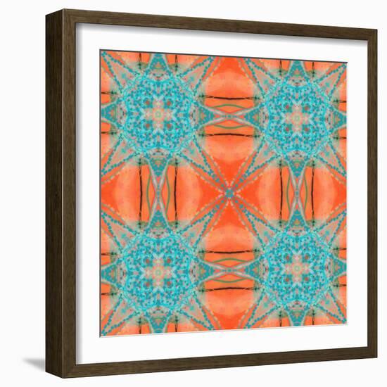 Pattern and Optics-Ricki Mountain-Framed Art Print