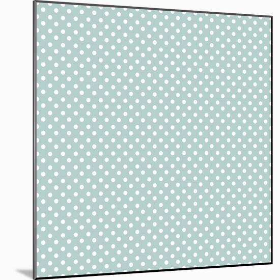 Pattern Baby Blue Dot-Effie Zafiropoulou-Mounted Giclee Print