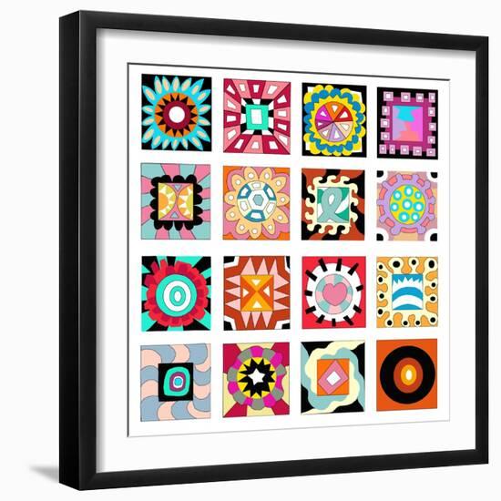 Pattern D-Miguel Balbás-Framed Giclee Print