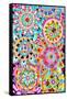 Pattern Flowers 1-Miguel Balb?s-Framed Stretched Canvas