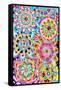 Pattern Flowers 1-Miguel Balb?s-Framed Stretched Canvas