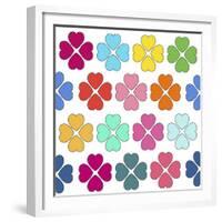 Pattern Flowers 2-Miguel Balbás-Framed Giclee Print