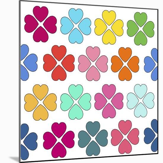 Pattern Flowers 2-Miguel Balbás-Mounted Giclee Print