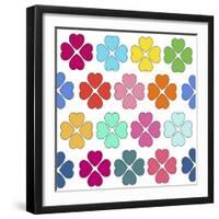 Pattern Flowers 2-Miguel Balbás-Framed Giclee Print