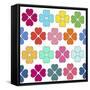 Pattern Flowers 2-Miguel Balbás-Framed Stretched Canvas