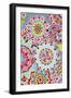 Pattern Flowers 2-Miguel Balb?s-Framed Premium Giclee Print