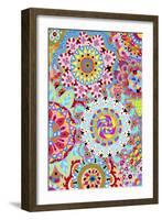 Pattern Flowers 2-Miguel Balb?s-Framed Giclee Print