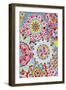 Pattern Flowers 2-Miguel Balb?s-Framed Giclee Print