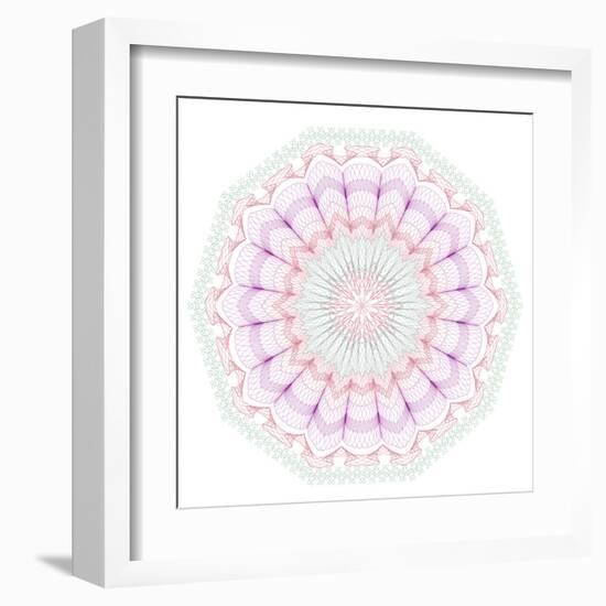 Pattern for Currency, Certificate or Diploma-Mirina75-Framed Art Print