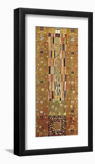 Pattern for the Stoclet Frieze, around 1905/06, End Wall-Gustav Klimt-Framed Giclee Print